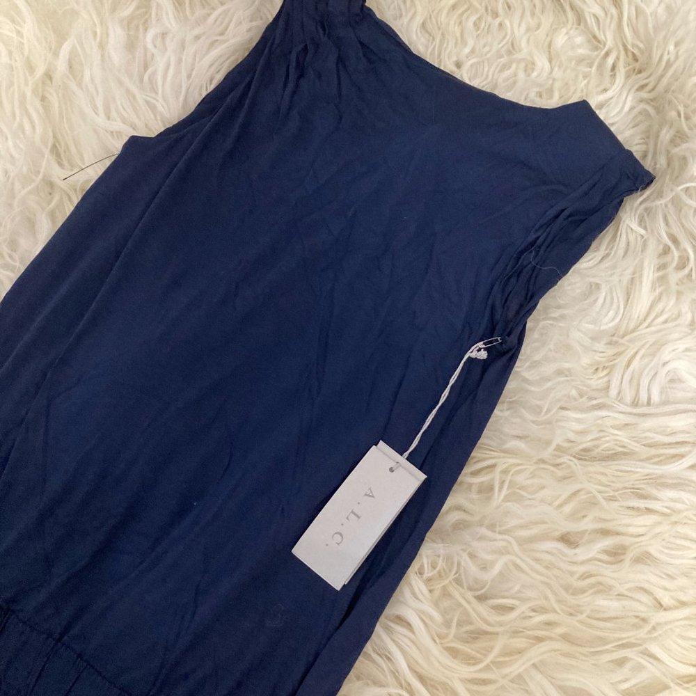 A.L.C. Bateau Neckline Knee-Length Dress 0068 - Picture 4 of 11
